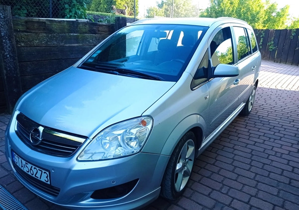 Opel Zafira cena 17900 przebieg: 282000, rok produkcji 2009 z Radzionków małe 254